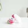 Nike Air Jordan 1 Crib Bootie White Pink achterkant en onderkant