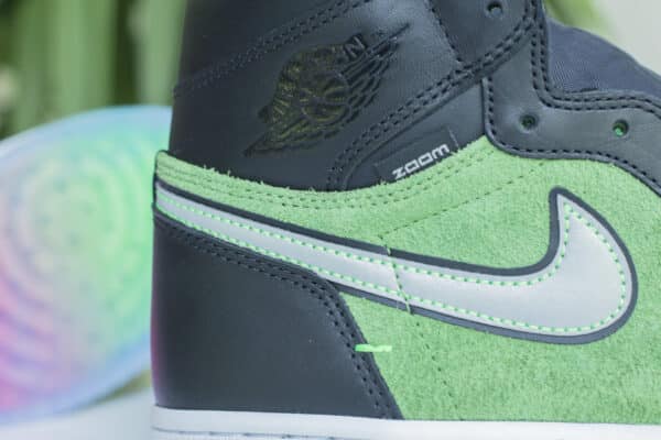 Nike Air Jordan 1 Zoom Zen Green details