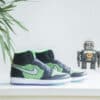 Nike Air Jordan 1 Zoom Zen Green zijkant