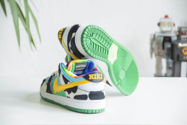 Nike SB Dunk Ben & Jerry's Chunky Dunky achterkant en onderkant