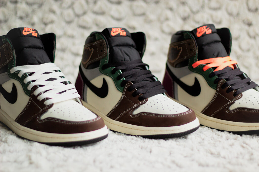 Jordan 1's die echt zijn. De Nike Air Jordan 1 High Hand Crafted