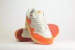 Nike Air Max 1 Master Magma Orange (W) – Oranje/Wit/Grijs – Heren/Dames/Uniseks Sneakers – Mesh/Suède/Leer – DZ4709-001 – Voorkant