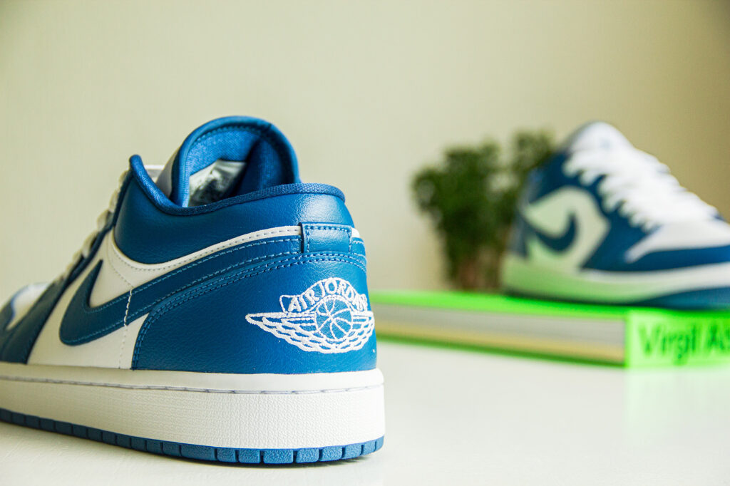 De Nike Air Jordan 1 Low Marina Blue (W)