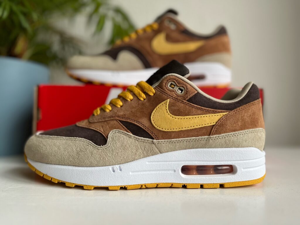 Nike Air Max 1 PRM Duck Pecan Yellow Ochre