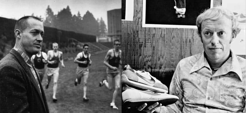 Oprichters Nike: Bill Bowerman & Phil Knight