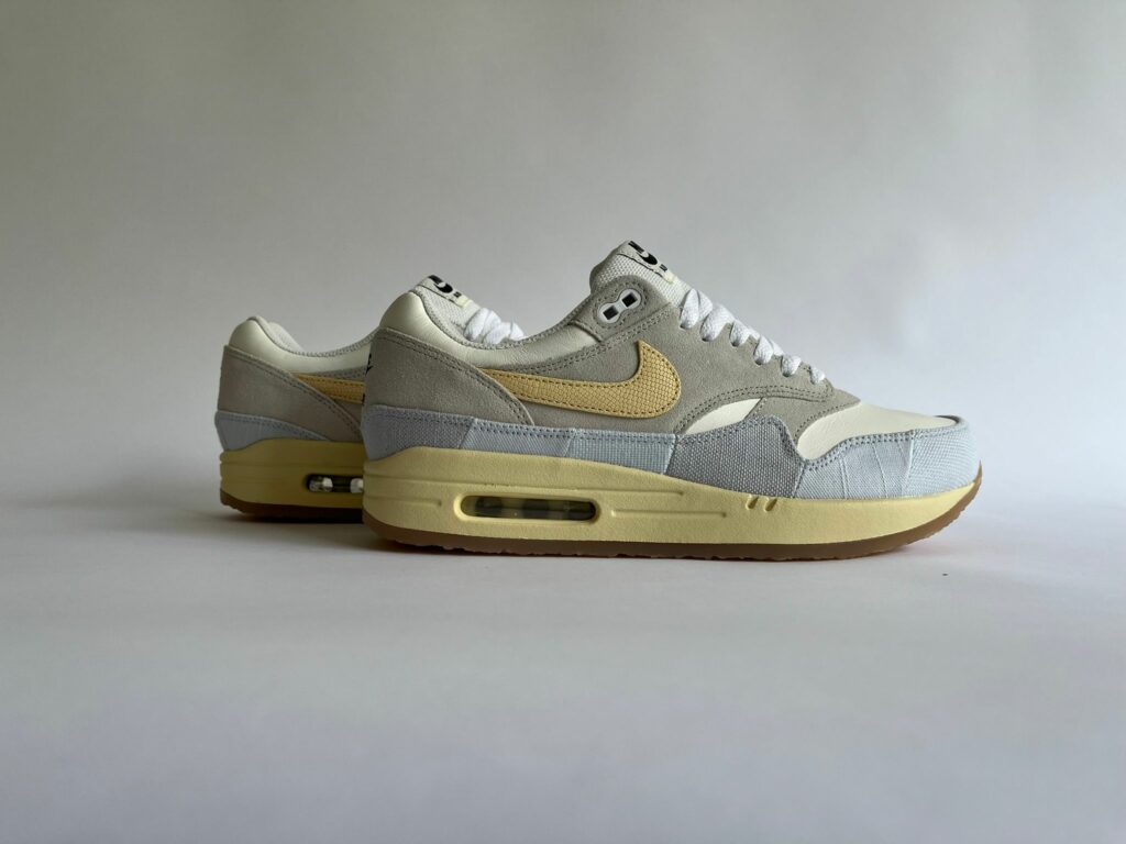 Nike Air Max 1 Crepe Light Bone (W) FJ4735001 Slick Sneakers