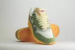 Nike Air Max 1 Design by Japan (W) - Groen/Wit/Oranje - Heren/Dames/Uniseks Sneakers - Mesh/Leer/Suède - FD0395-386 - Voorkant