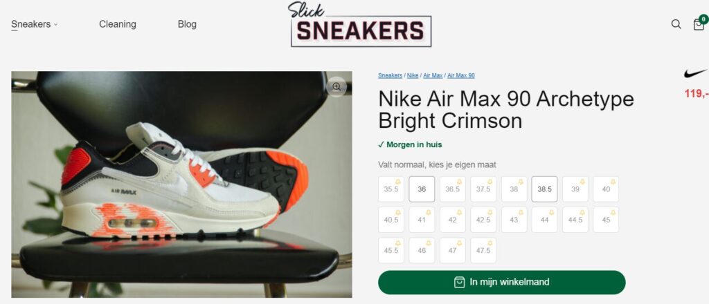 Nike Air Max 90 Archetype Bright Crimson