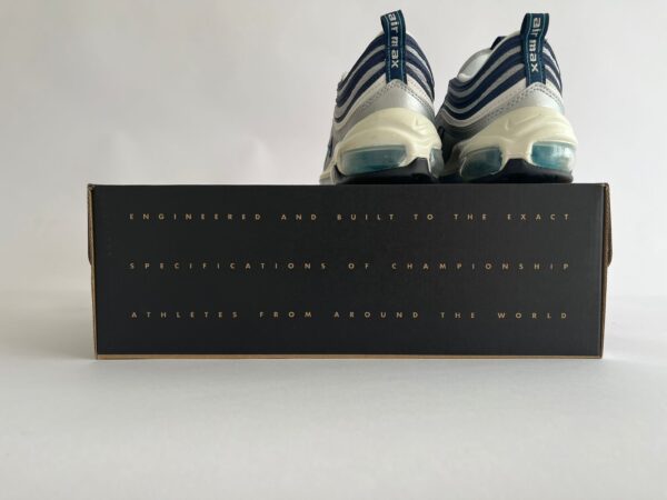 Nike Air Max 97 Metallic Silver Chlorine Blue (W) - achterkant