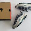 Nike Air Max 97 Metallic Silver Chlorine Blue (W) - zijkanten