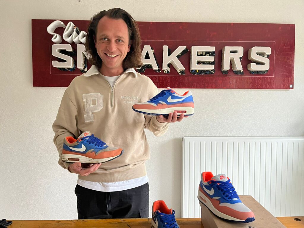 Roel met de Hyperfuse Sneakers