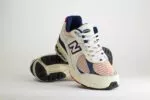 New Balance 2002R Team Red Navy – Wit/Rood/Blauw - Heren/Dames/Unisex Sneakers – Mesh/Leer - M2002RVE - Voorkant