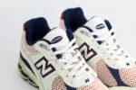 New Balance 2002R Team Red Navy – Wit/Rood/Blauw - Heren/Dames/Unisex Sneakers – Mesh/Leer - M2002RVE - Bovenkant
