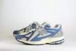 New Balance 1906R Vintage indigo – Wit/Blauw/Grijs - Heren/Dames/Unisex Sneakers – Mesh/Suède/Leer - M1906REG - Zijkant