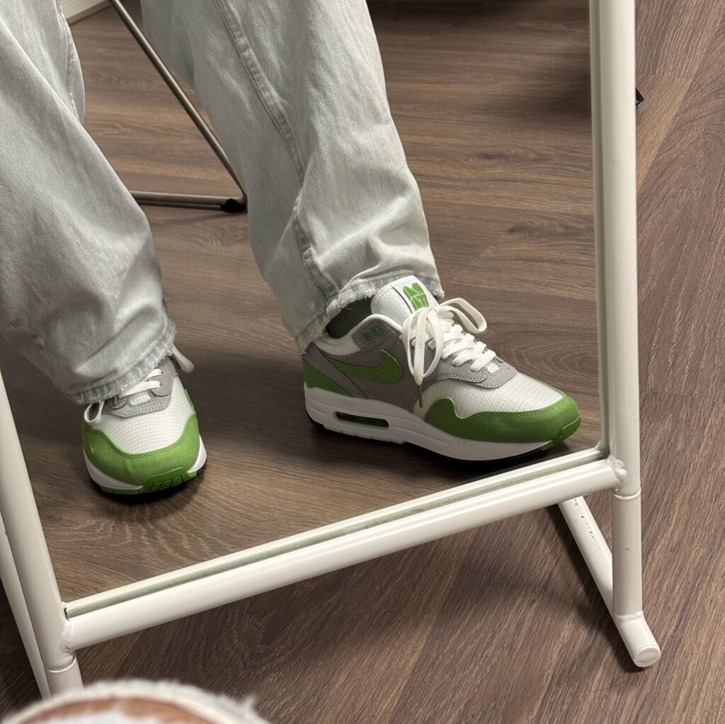 Voorstellen Bradley Nike Air Max 1 Patta 20th Anniversary Chlorophyll
