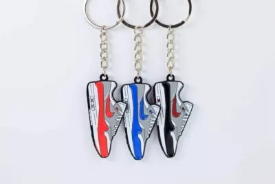 Sleutelhangers - 3 pack Nike Air Max 1 OG - Metaal - Voorkant