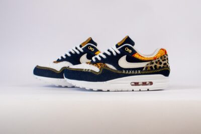Nike Air Max 1 Premium Denim Leopard