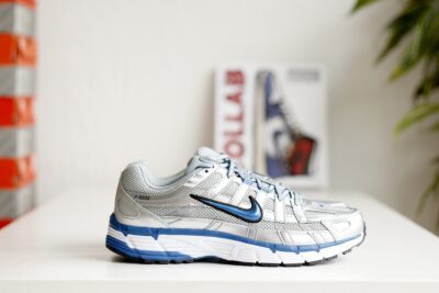 Nike P-6000 Metallic Silver Team Royal