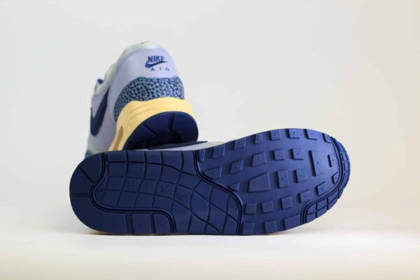 Nike Air Max 1 ’86 OG Big Bubble Lost Sketch – Blauw/Paars Heren/Dames/Uniseks Sneakers – Leer/Mesh - DV7525-001 – Onderkant