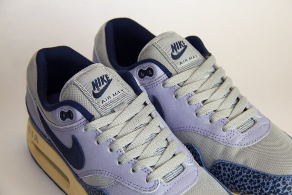 Nike Air Max 1 ’86 OG Big Bubble Lost Sketch – Blauw/Paars Heren/Dames/Uniseks Sneakers – Leer/Mesh - DV7525-001 – Tong
