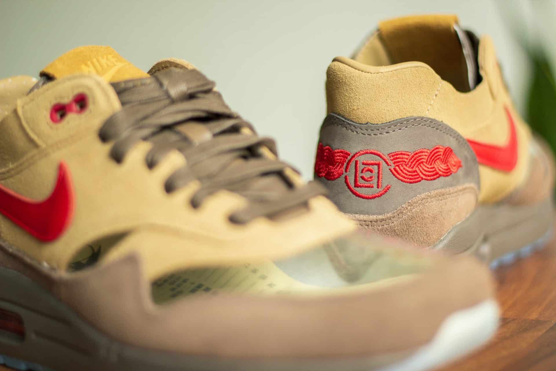 Nike Air Max 1 CLOT Kiss of Death CHA details