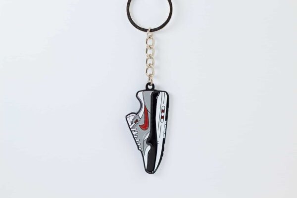 Sleutelhanger - Nike Air Max 1 Chili 2.0 - Metaal - Achterkant