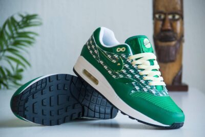 Nike Air Max 1 Limeade buitenkant onderkant