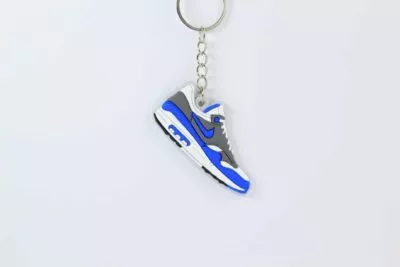 Sleutelhanger - Nike Air Max 1 OG Blue - Rubber - Voorkant