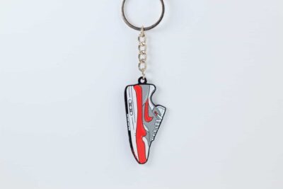 Sleutelhanger - Nike Air Max 1 OG Red - Metaal - Voorkant
