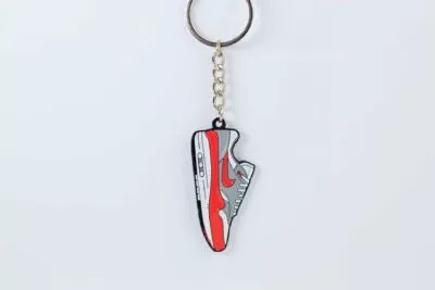 Sleutelhanger - Nike Air Max 1 OG Red - Metaal - Voorkant