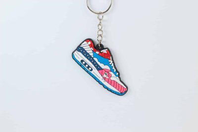Sleutelhanger - Nike Air Max 1 Parra Friends & Family - Rubber - Voorkant