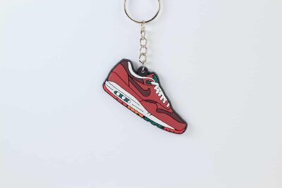 Sleutelhanger - Nike Air Max 1 Patta x Parra Cherrywood - Rubber - Voorkant