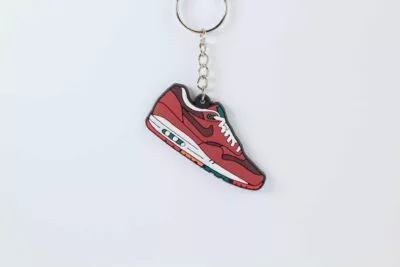 Sleutelhanger - Nike Air Max 1 Patta x Parra Cherrywood - Rubber - Voorkant