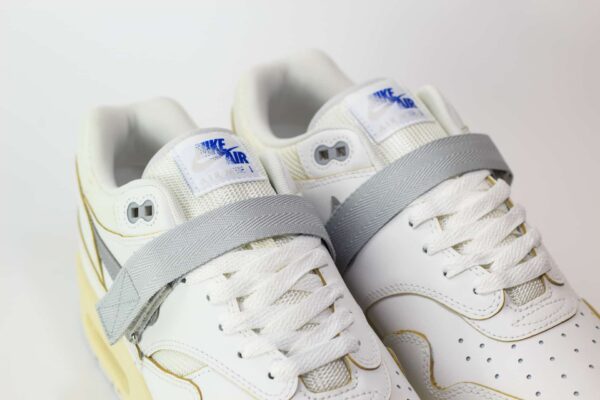 Nike Air Max 1 Time Warp – Wit Heren/Dames/Uniseks Sneakers – Leer - FJ5472-121 – Tong