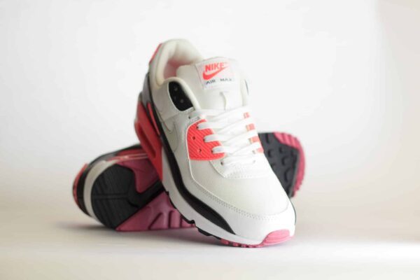 Nike Air Max 90 Aster Pink (W) – Zwart/Wit/Roze Heren/Dames/Unisex Sneakers – Leer/Mesh - DH8010-105 - Voorkant