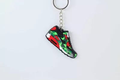 Sleutelhanger - Nike Air Max 90 Atmos Duck Camo - Rubber - Voorkant