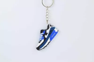 Sleutelhanger - Nike Air Max 90 Blue - Rubber - Voorkant