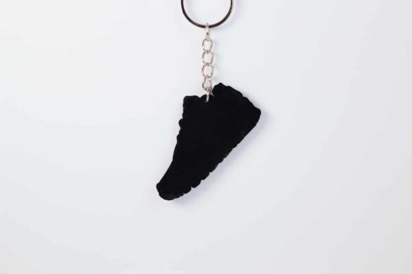 Sleutelhanger - Nike Air Max 90 Off-White Black - Rubber - Achterkant