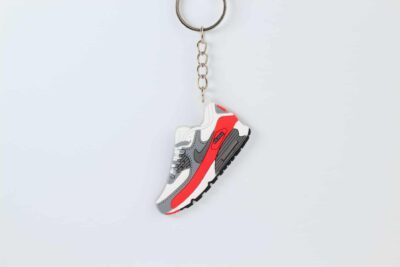 Sleutelhanger - Nike Air Max 90 Red - Rubber - Voorkant