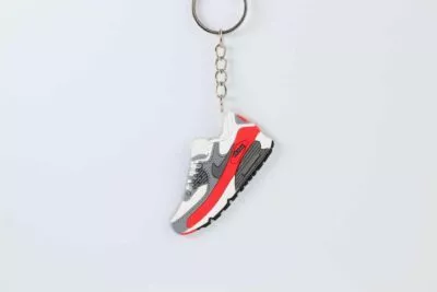 Sleutelhanger - Nike Air Max 90 Red - Rubber - Voorkant