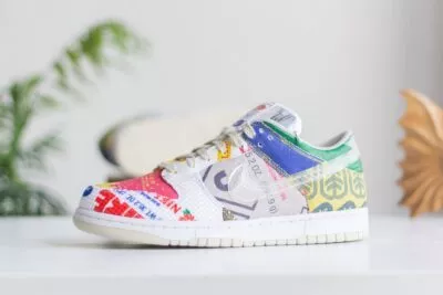 Nike Dunk Low SP City Market buiten zijkant