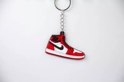 Nike Air Jordan 1 Chicago Sleutelhanger - Rubber - Voorkant