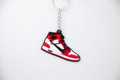Nike Air Jordan 1 Off-White Chicago Sleutelhanger - Rubber - Voorkant