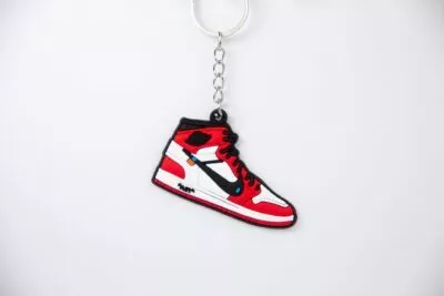 Nike Air Jordan 1 Off-White Chicago Sleutelhanger - Rubber - Voorkant