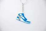 Nike Air Jordan 1 Off-White University Blue Sleutelhanger - Rubber - Voorkant