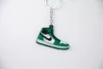 Nike Air Jordan 1 Pine Green Sleutelhanger - Rubber - Voorkant
