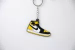 Nike Air Jordan 1 Taxi Sleutelhanger - Rubber - Voorkant