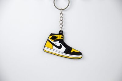 Nike Air Jordan 1 Taxi Sleutelhanger - Rubber - Voorkant