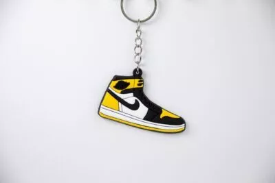 Nike Air Jordan 1 Taxi Sleutelhanger - Rubber - Voorkant