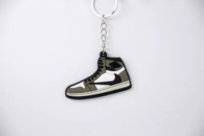 Nike Air Jordan 1 Travis Scott Mocha Sleutelhanger - Rubber - Voorkant